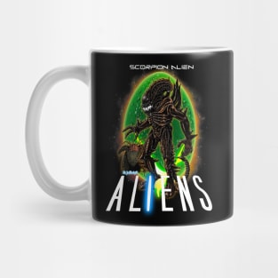 Scorpion Alien Mug